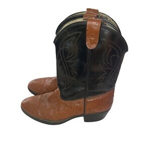 Kids Cowboy Boots - Black and Brown